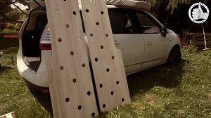 Mini Camper Auto Ausbau Camper umbauen (5 Minuten!!!) Renault Scenic Car Camper Conversion Wohnmobi