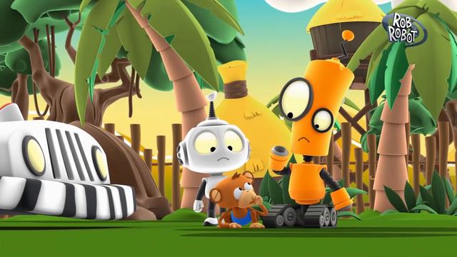 Growing Veggies | Rob The Robot | Toddler Learning Video смотреть онлайн