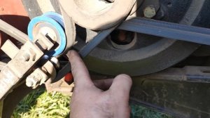 намотки на вал мульчера.теперь и я знаю как это!