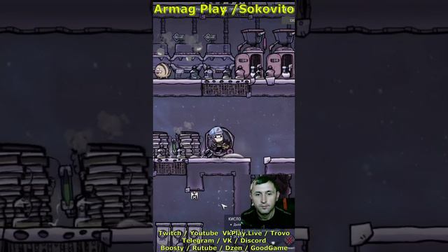 Сделал лужу на ходу во время бега в Oxygen Not Included Shorts