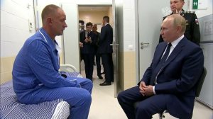 Владимир Путин поговорил с подполковником Александром Даниловым