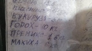 Состав корма для ? и поросят и какие составы корма.