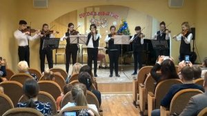 Ансамбль скрипачей - А. Островский. Школьная полька