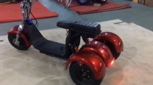 3х колесный электро мотоцикл | 3 wheel electric motorcycle