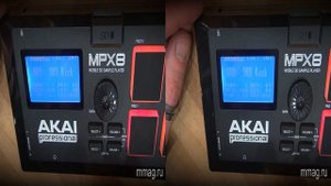 mmag.ru: AKAI MPX8 компактный сэмплер, видео обзор 3d
