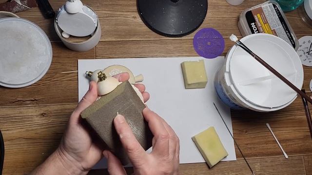 Как сделать БУДИЛЬНИК для Ёлки - ёлочная игрушка своими руками - Декупаж - Новогодний Мастер класс смотреть онлайн