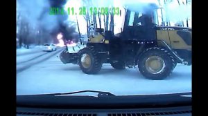 Горит саляра в Кемерово 28 ноября 2014