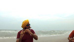 GHOOMER THE FOLK MUSIC OF RAJASTHAN ,VIDEO SHOOT AT GOA ,BALLU FLUTE