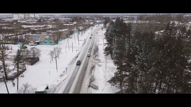 Екатеринославка/ Полёт над зимней Екатеринославкой/ С высоты птичьего полета/ Ноябрь/ 2021г смотреть онлайн