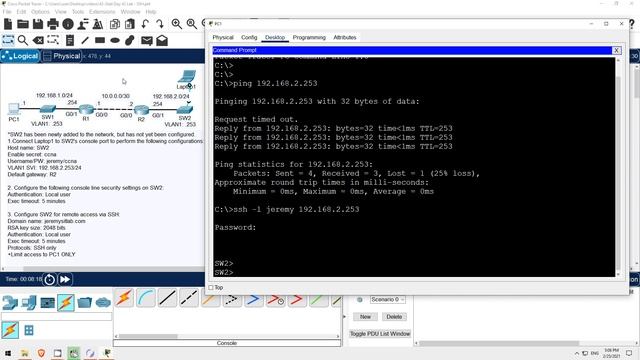 Free CCNA | SSH | Day 42 Lab | CCNA 200-301 Complete Course