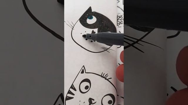 #рисунок #хюгге #коты #cat #уют #котик смотреть онлайн