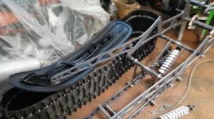 Сноубайк из спорт байка 1часть