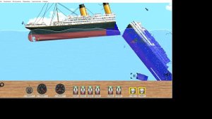как утонул титаник(моя теория)  how the titanic sank(my theory)
