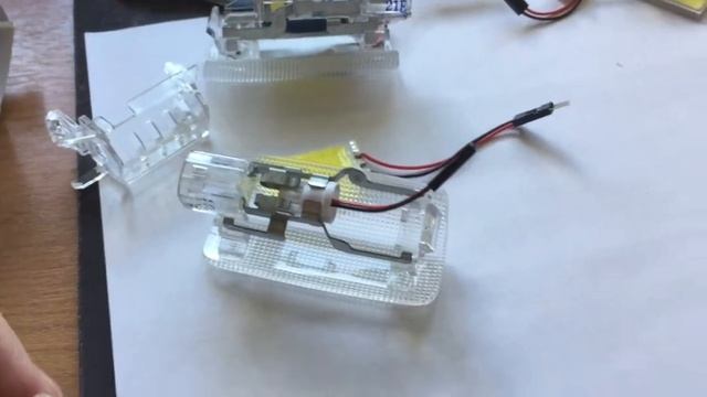 Prado 150, замена подсветки дверей смотреть онлайн