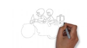 как нарисовать мотоцикл,how to draw a motorcycle,cómo dibujar una motocicleta,une moto