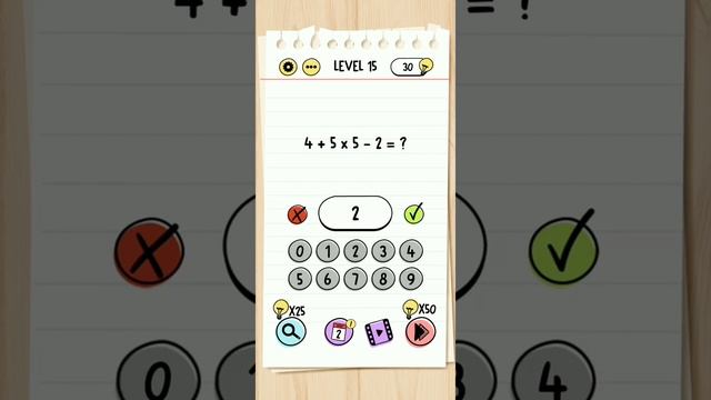 Brain Test Level 15 | Calculation | Games Squeezer |