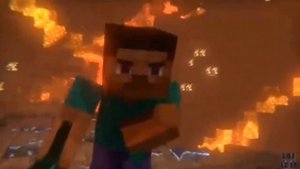 NEFFEX " Haunt " Animation Life :Herobrine vs Steve Minecraft Music video
