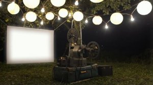 HD футаж. Старый кинопроектор