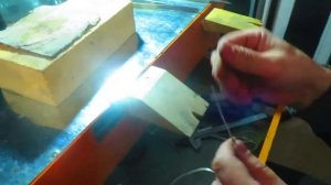 Делаем серебряную проволоку.