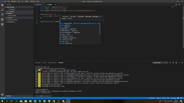 Discord.js bot #1 (на русском) смотреть онлайн