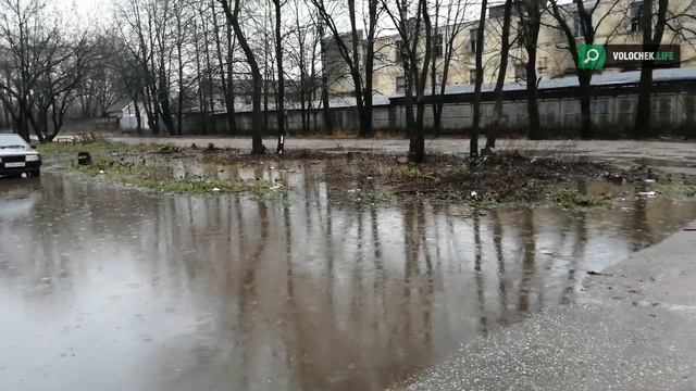 Вышний Волочёк оказался затоплен после нескольких дней дождя