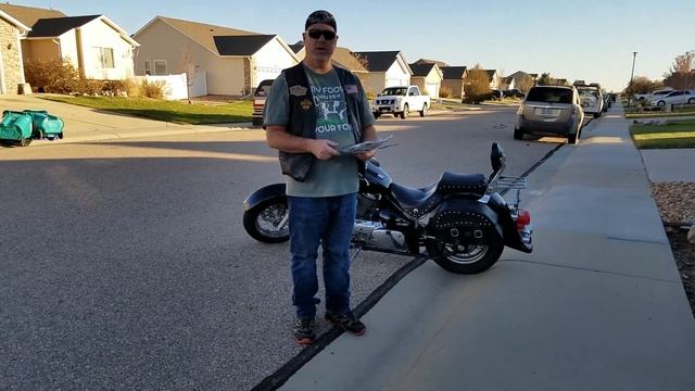 Viking Bags Universal Large Slanted Studded Bags for Suzuki Boulevard C50 смотреть онлайн