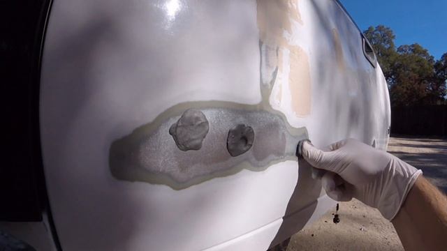 HOW TO FILL BODY HOLES WITH MAGNUM STEEL EPOXY смотреть онлайн