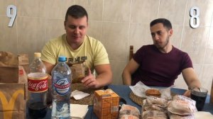 50 БУРГЕРОВ НА ДВОИХ / ПОЧТИ ПОТЕРЯЛИ СОЗНАНИЕ