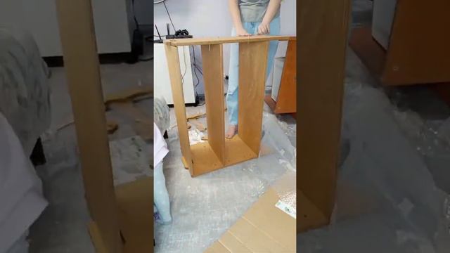 Стеллаж для игрушек Домик. Процесс сборки от блогера