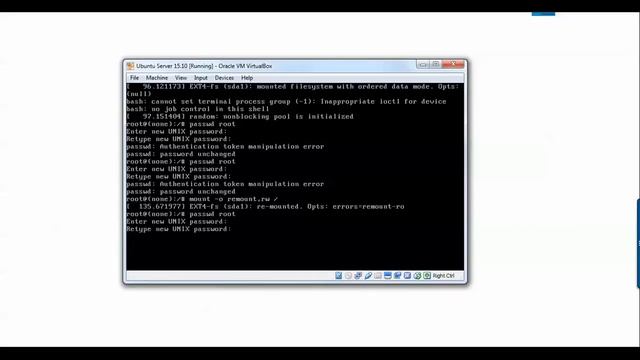 How to Solve Authentication Token Manipulation Error in Root Shell Prompt - Linux/Ubuntu смотреть онлайн