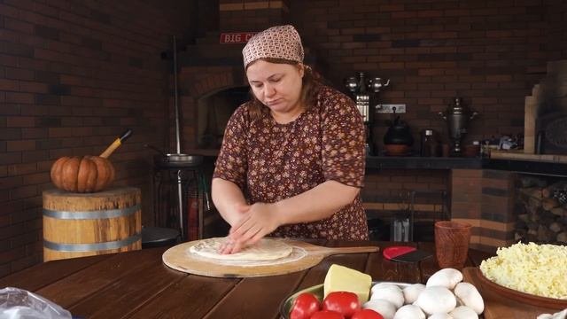 Cooking Pizza In Saja On The Campfire ??