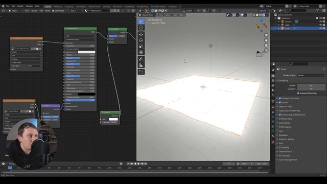 Создание Sci-Fi Интерфейса в Blender + JSplacement