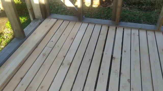 Строю дом (каркасник). Черновой пол на первом этаже. смотреть онлайн