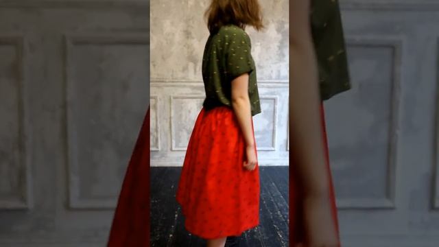 Юбка "Свежесть и яркость бледнолицей девушки"