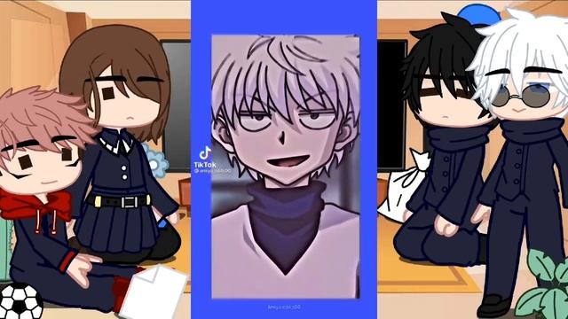 °[ Jujutsu kaisen react to Gojo's little brother as Killua °] смотреть онлайн