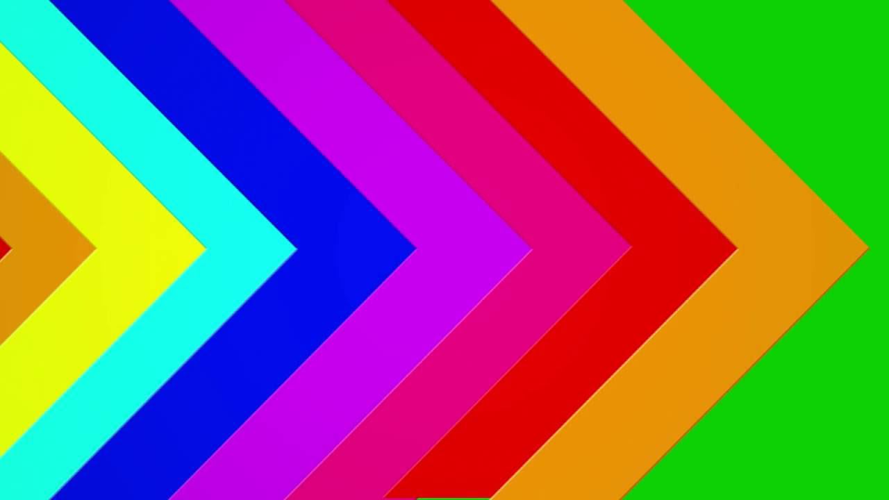 Free Transitions Swipe green screen arrow color pack 3 / Футаж стрелки цветные переход хромакей