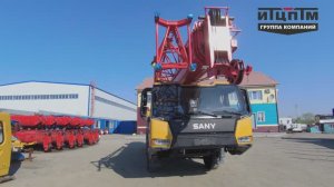 Краткий обзор новейшего полноприводного автокрана Sany STC250T5-4R