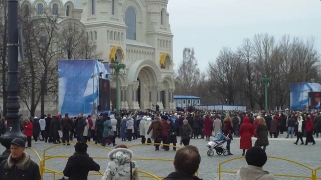 Кронштадт. Освящение Морского Собора. смотреть онлайн