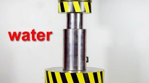 HYDRAULIC PRESS VS WATER