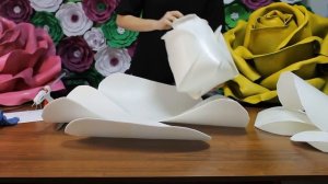 Цветы из изолона. Ростовой цветок из изолона. Большие цветы из изолона. Роза из изолона Foam flower