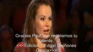 Paul Potts singing Opera