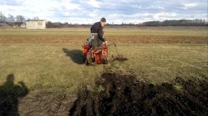 Припахивание плуга на МТЗ 132Н