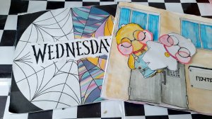 ДОМ для Уточек из бумаги/Игровая книга Wednesday?