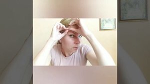 Массаж лица на зону лба и межбровья. Стираем морщины!