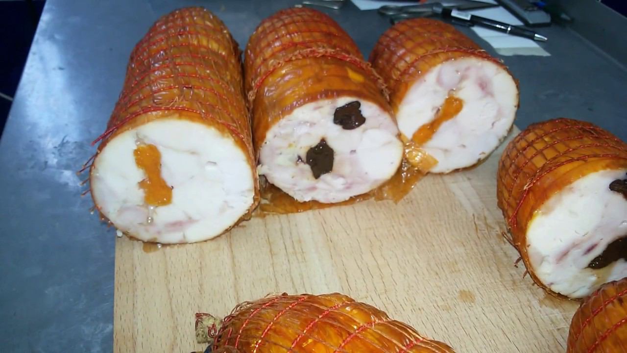 Изготовление куриного рулета смотреть онлайн