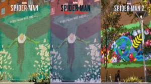 Сравнение карты Spider-Man. Достопримечательности Человека паука. Верхний Ист-Сайд. Адская кухня.