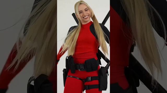 Косплей на lady Deadpool