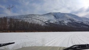 Озеро Баунт. Вверх по Верхней Ципе, плывем на авто. UHD TV