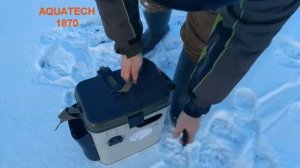 Рыболовный ящик AQUAТECH 1870. Лучший ящик для зимней рыбалки!