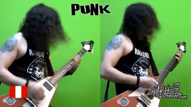 Разница игры на гитаре Панк-рока и Металла смотреть онлайн